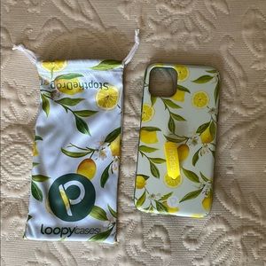 Lemons limited Edition Loopy Case for iPhone 11 Pro Max